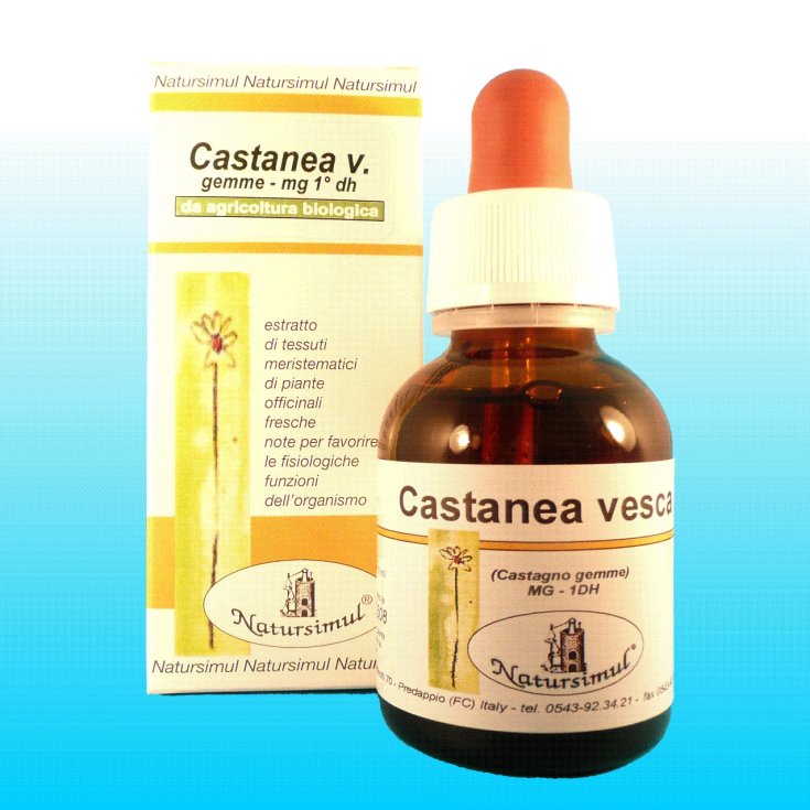 Natursimul Castanea Vesca Gemme 1DH Mg Complément Alimentaire 50ml