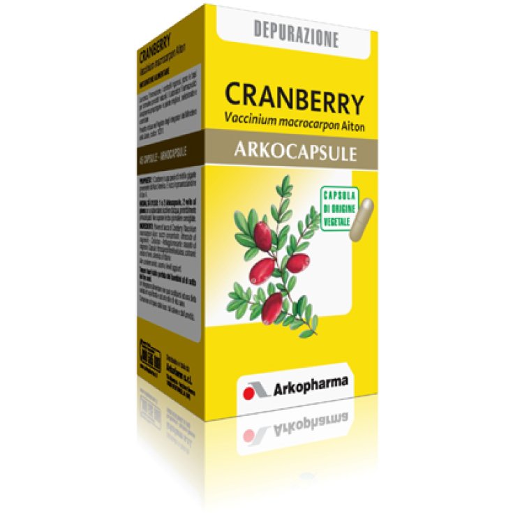 Arkopharma Arkocapsule Cranberry Complément Alimentaire 45 Gélules