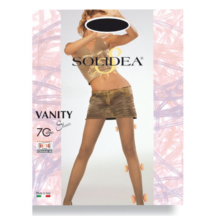 Collants Solidea Vanity 70 Couleur Fumée Taille 1