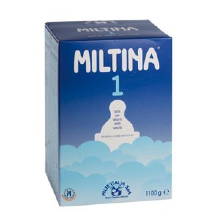 Milte Italia Miltina 1 Lait en Poudre 1100g