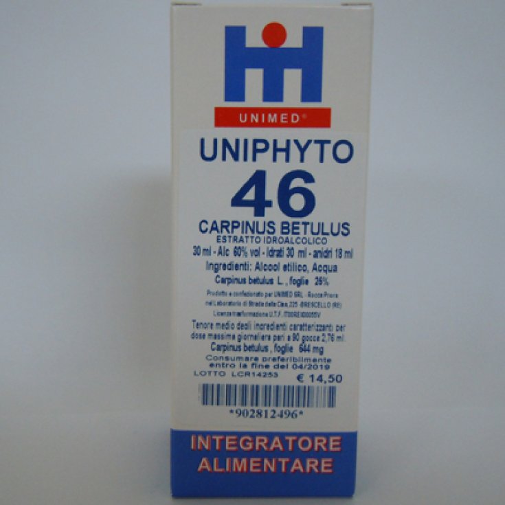 Uniphyto 46 Carpinus Betulus Complément Alimentaire 30 ml