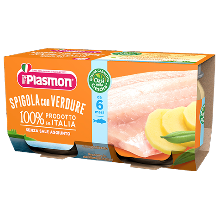 Plasmon Poisson Homogénéisé Bar Aux Légumes 2x80g