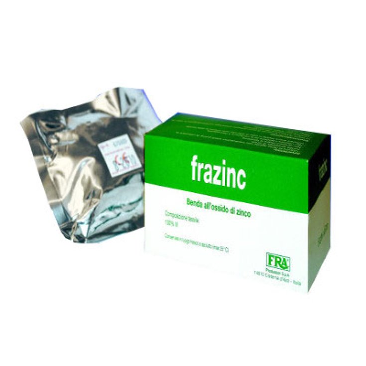 FRA Production Bandage Frazinc Zinc 8x6mt 1Pièce