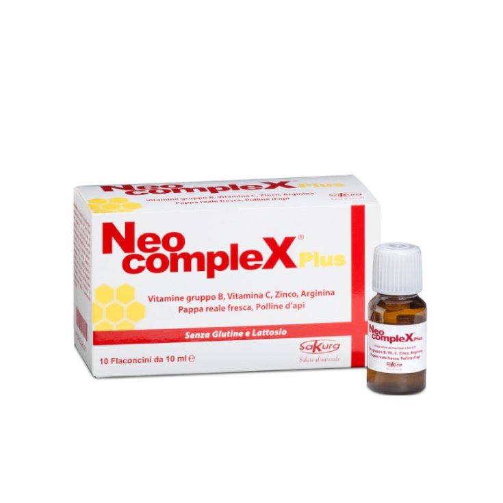 Sakura Neocomplex Plus Complément Alimentaire 10 Ampoules 10 ml