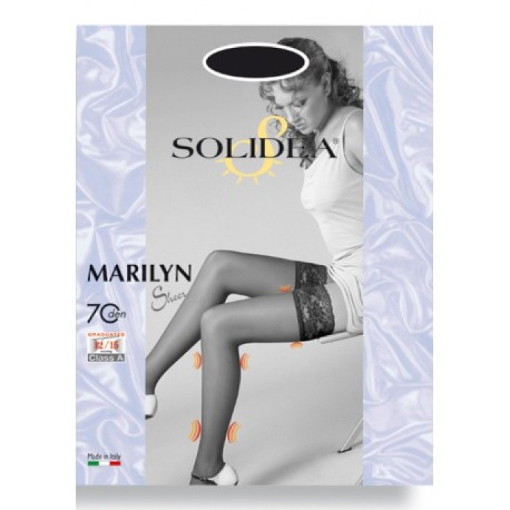 Solidea Marilyn 70 Sheer Stay-up Bronze 4l