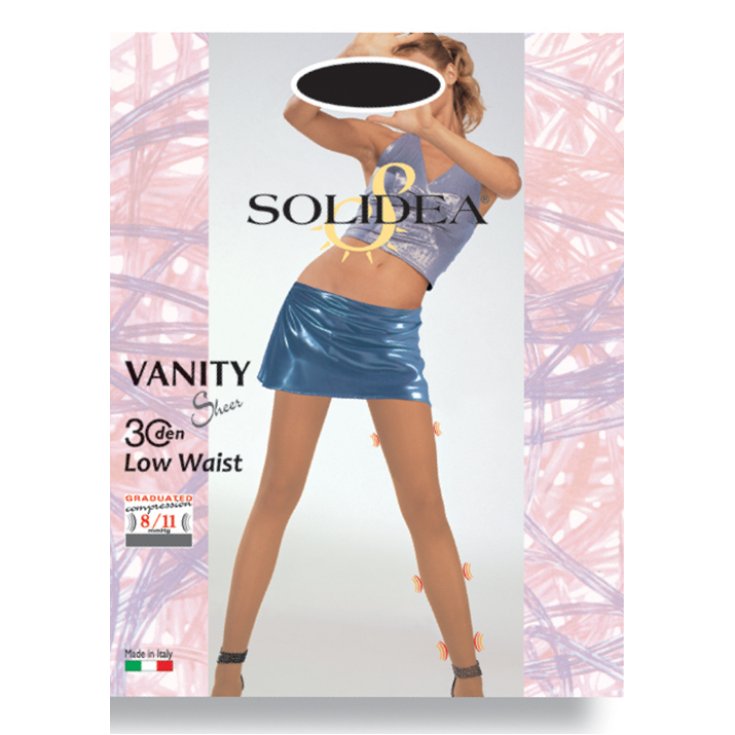 Solidea Vanity 30 Sheer All Nude Collant Couleur Sable Taille 3 ML