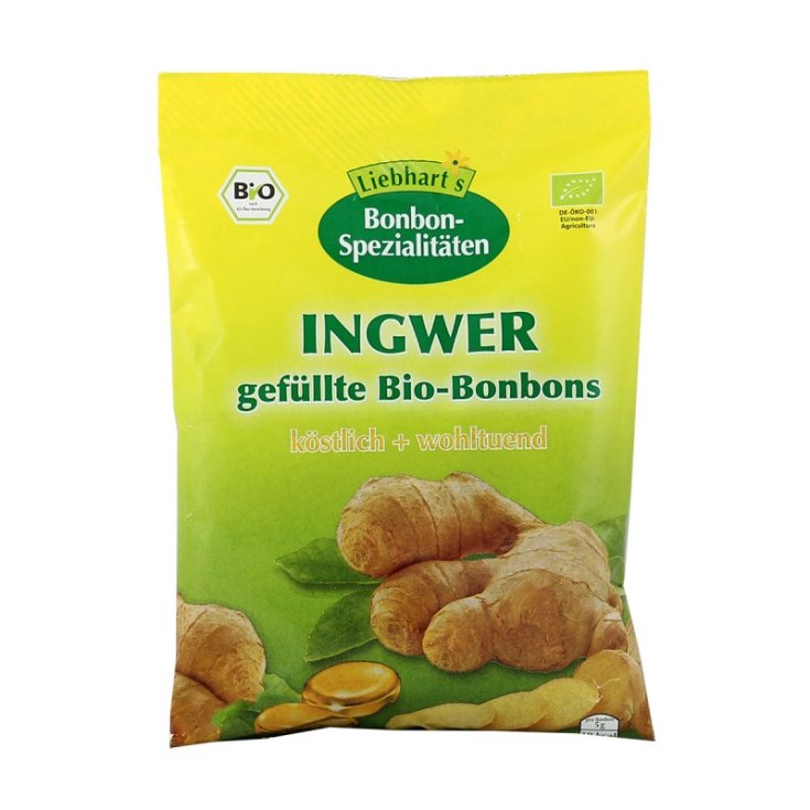 Monte Grappa Bonbons Gingembre Bio 100g 18 pièces