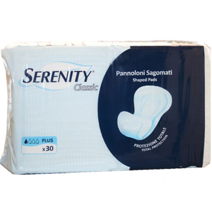 Serviettes de forme classique Serenity Plus 30 pièces