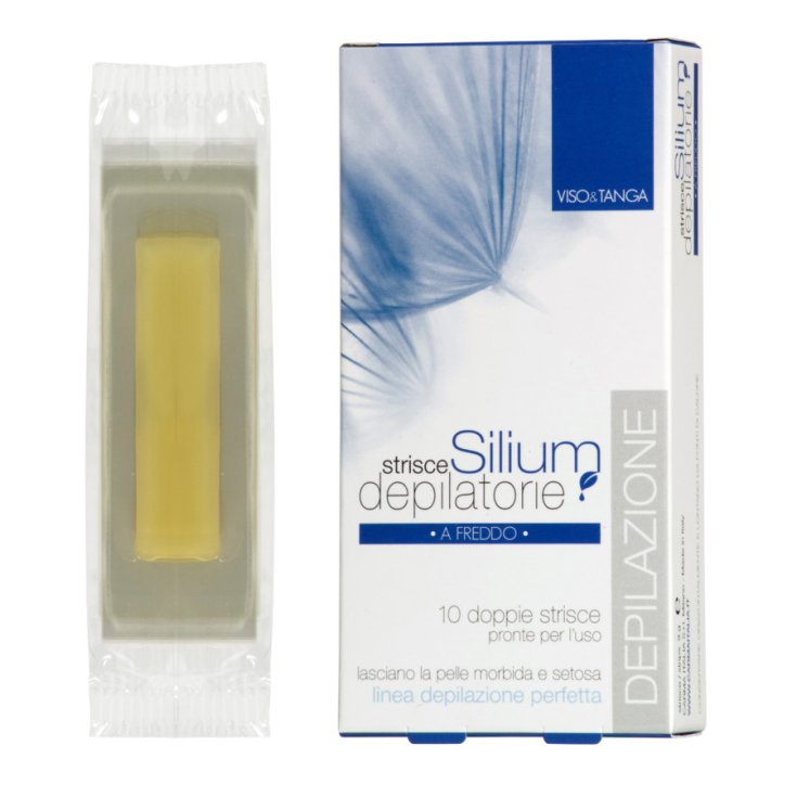 Bandes d'épilation au Silium pour le visage 9g