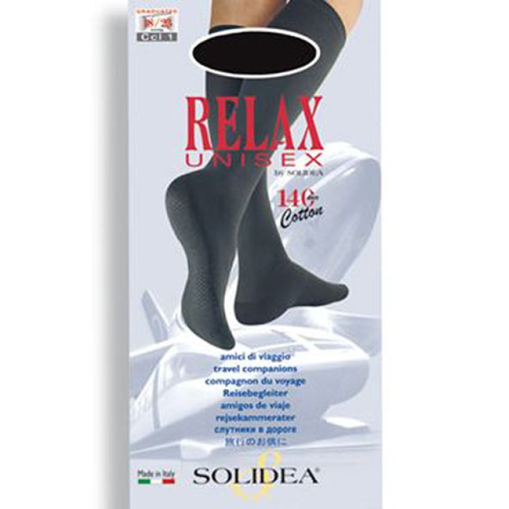 Solidea Relax 140 Denari Mi-Bas Bout Ouvert Unisexe Noir 3 L