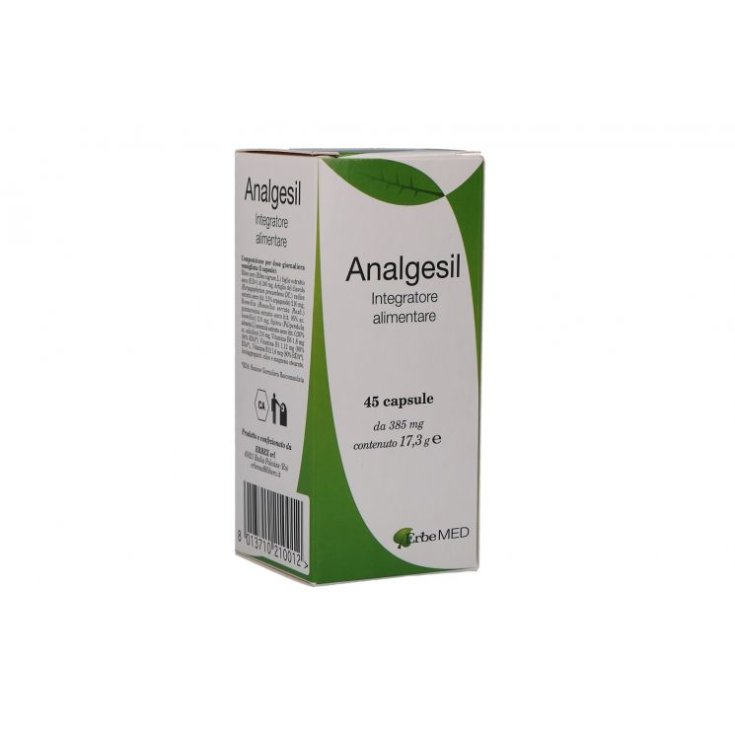 Erbe Med Analgesil Complément Alimentaire 45 Gélules 385 mg