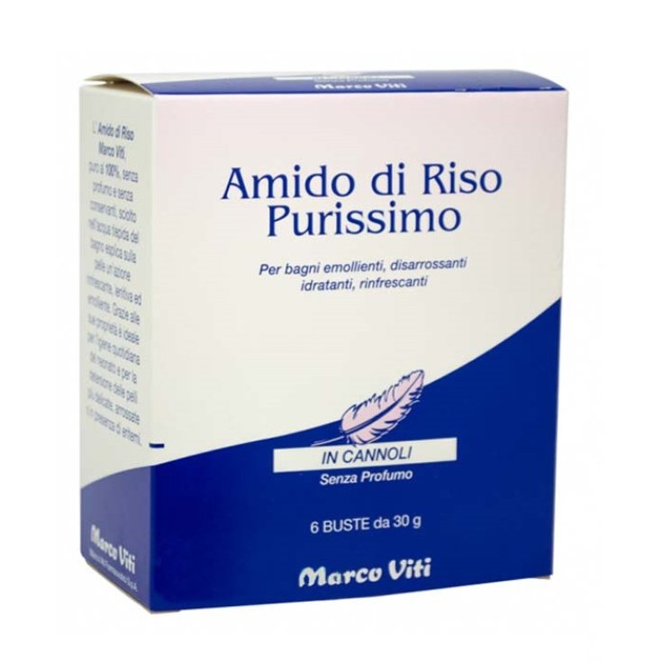 Marco Viti Amidon De Riz En Cannoli 6 Sachets De 30g