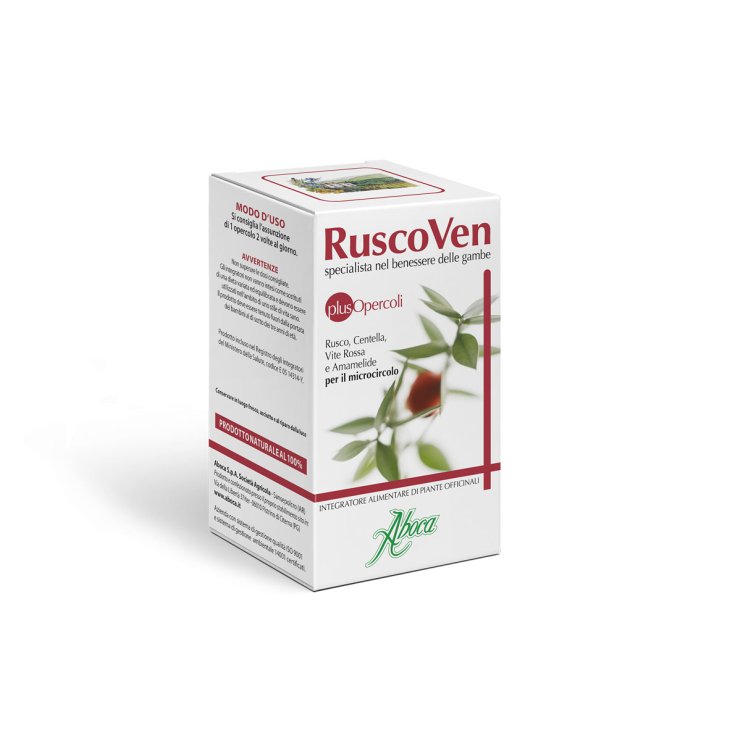 RuscoVen Plus Aboca 50 Gélules de 500mg