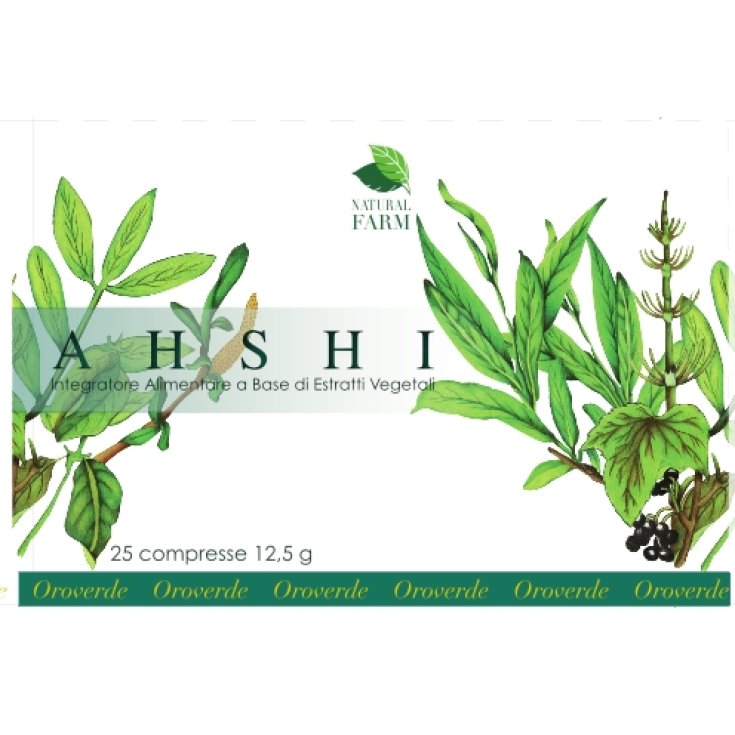 Natural Farm Ahshi Complément Alimentaire 25 Comprimés