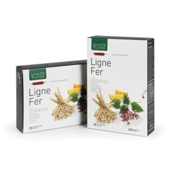 Ligne Des Plantes Ligne Fer Complément Alimentaire 20 Ampoules Buvables 10 ml