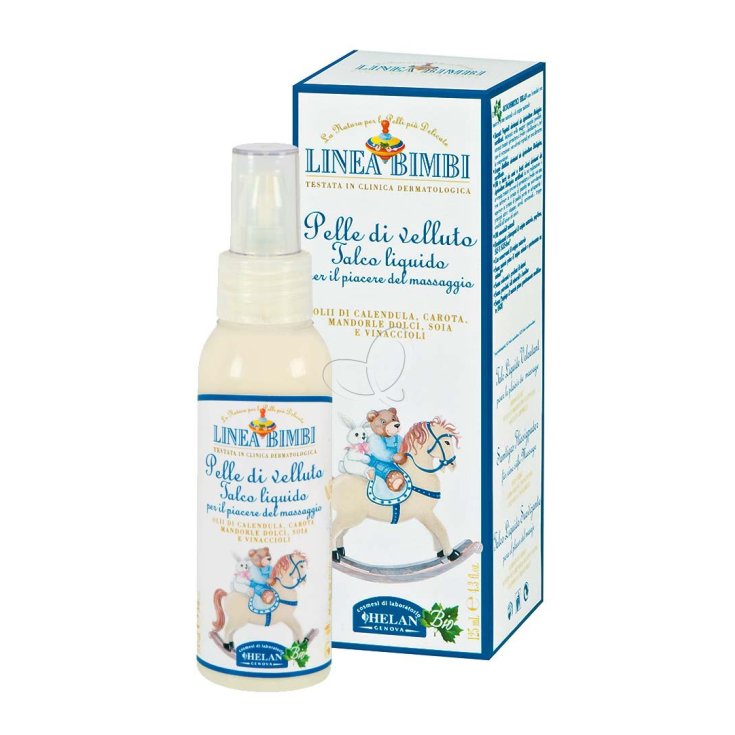 Helan Linea Bimbi Velvet Skin Talc Liquide Bio 100 ml