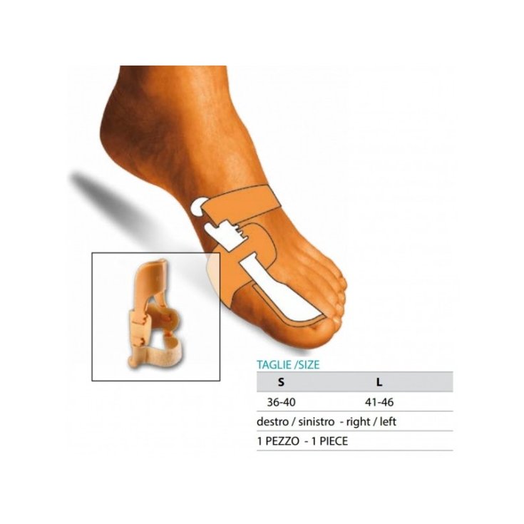 Orione Ok Ped 229 Correcteur Hallux Valgus Droit Taille L 1 Pièce