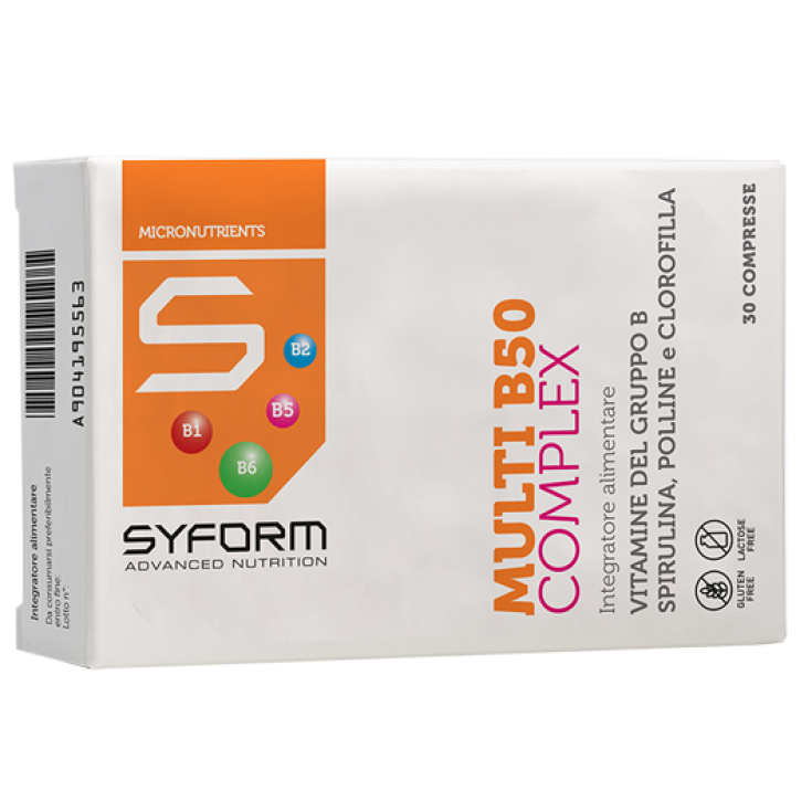 Syform Complexe Multi B50 Complément Alimentaire 30 Comprimés