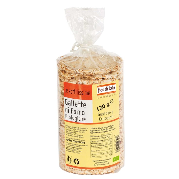 Il Fior Di Loto Galette d'épeautre Bio 120g