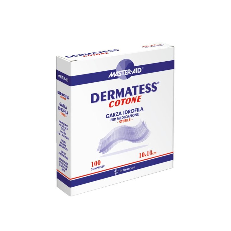 Master-Aid® Dermatess® Coton Gaze Hydrophile Pour Pansement Stérile 36x40 cm 12 Pièces