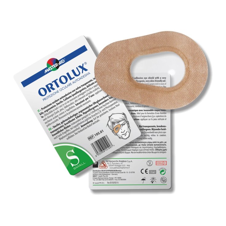 Master-Aid® Ortolux® Air Protection oculaire autocollante petite 1 pièce