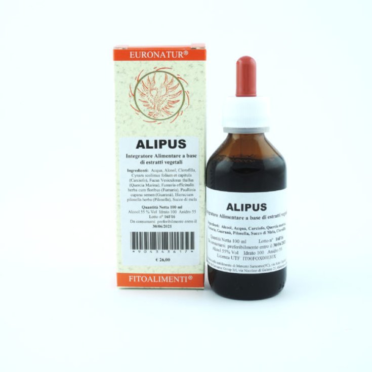 Euronatur Alipus Gouttes Complément Alimentaire 100ml