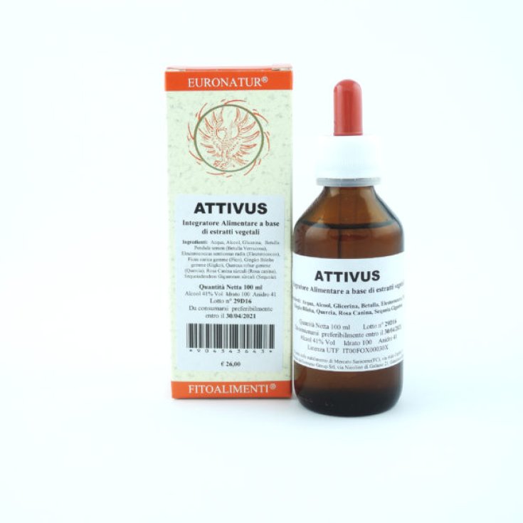 Euronatur Attivus Gocce Complément alimentaire 100ml