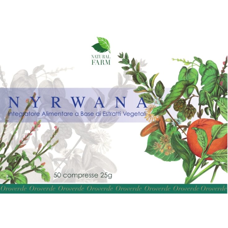 Natural Farm Nyrwana Complément Alimentaire 50 Comprimés