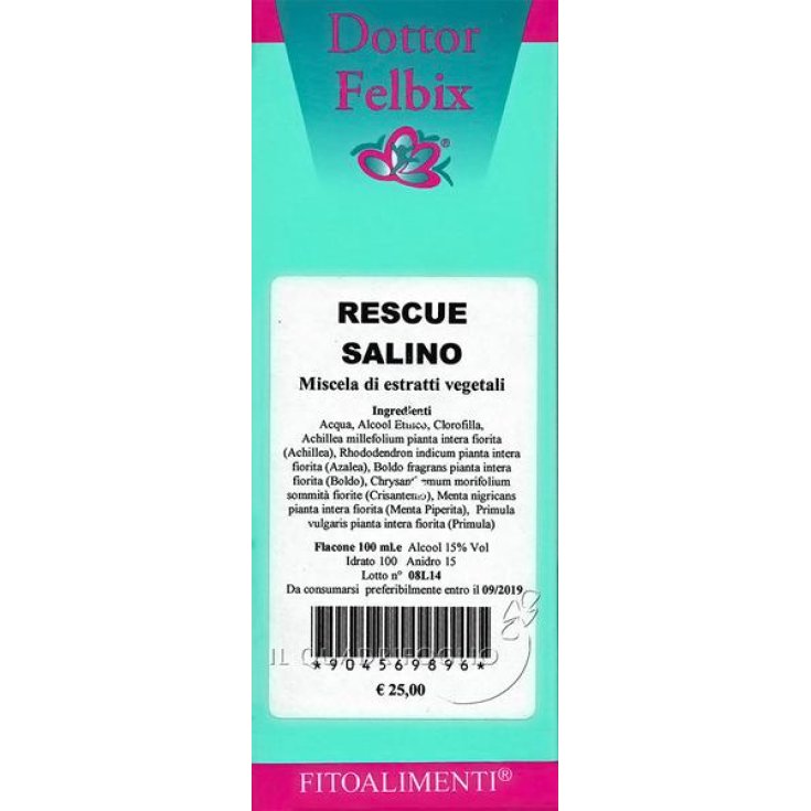 Doctor Felbix Rescue Gouttes Sulfuriques Complément Alimentaire 100 ml