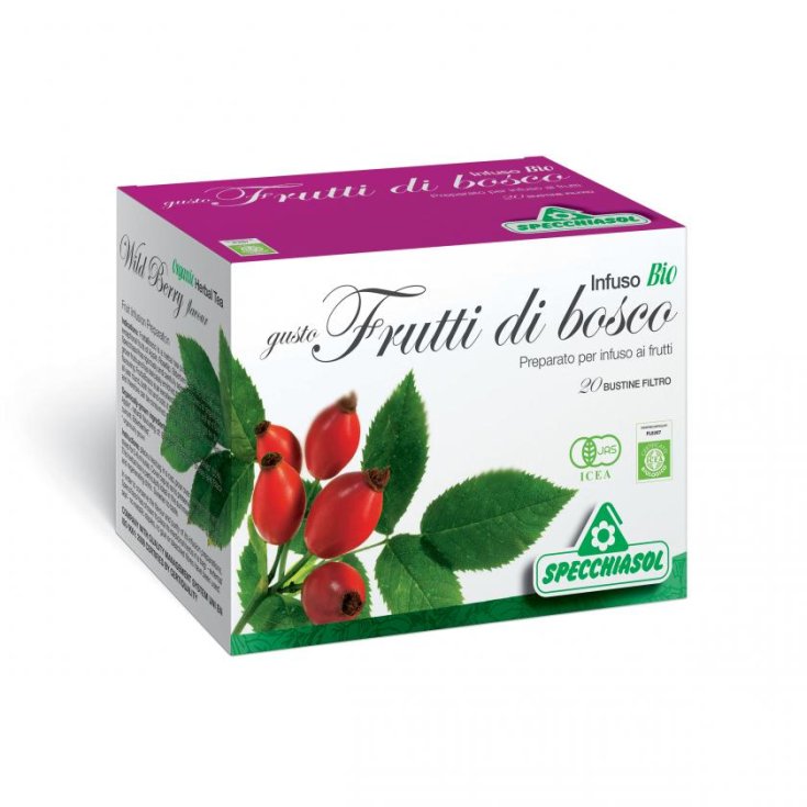 Specchiasol Infusion Bio Goût Fruits Des Bois 20 Filtres