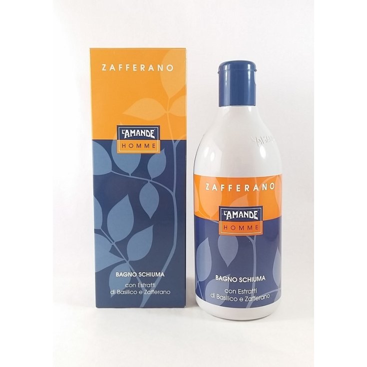 L'Amande Homme Bain Moussant Safran 400 ml