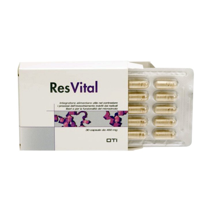 Oti Resvital 30 Gélules 450mg