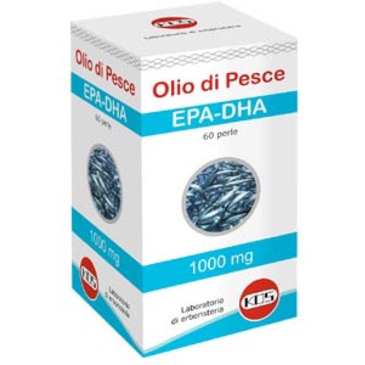 Kos Fish Oil EPA DHA Complément Alimentaire 60 Perles 1000mg