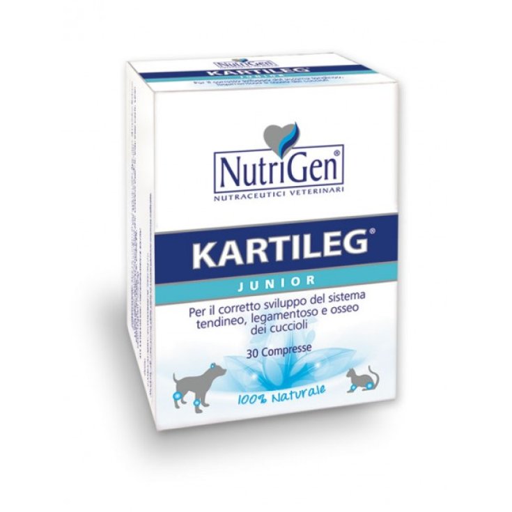 Nutrigen® Kartileg® Junior Aliment Complémentaire Pour Animaux 30 Comprimés