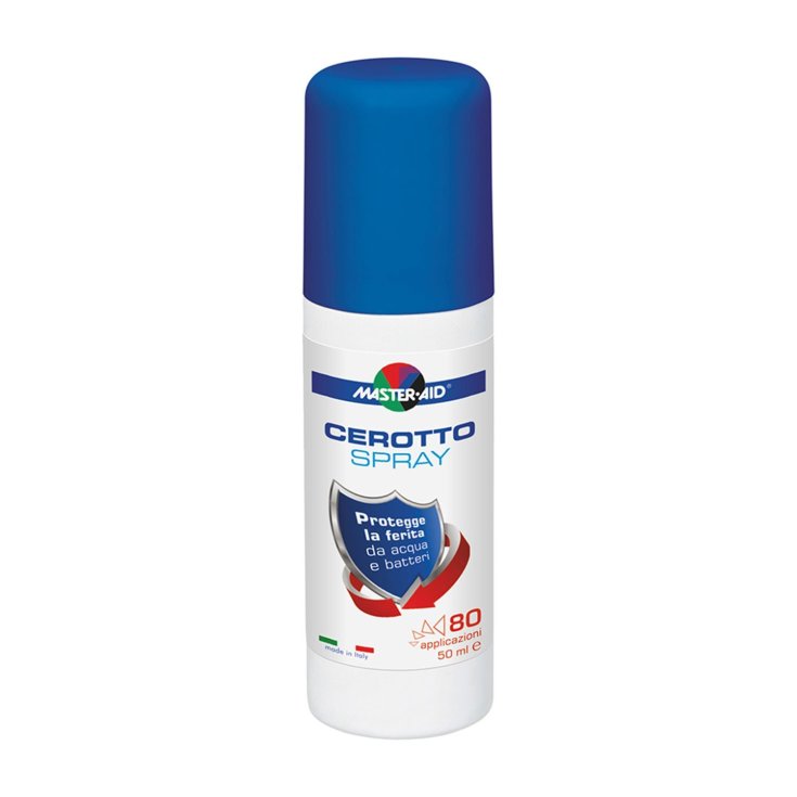 Master-Aid® Spray Pansement protège la plaie de l'eau et des bactéries 50 ml