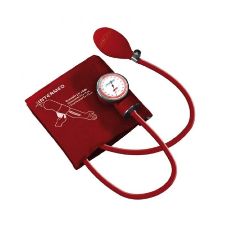 Sphygmomanomètre anéroïde Intermed avec la couleur démontable de noir de mesure de tension artérielle