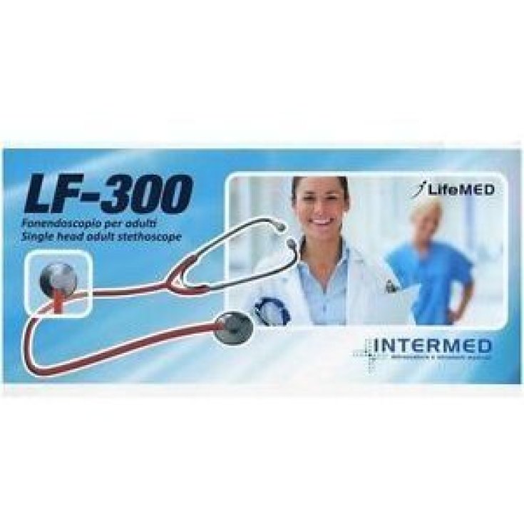 Intermed Lf-300 Stéthoscope Adulte Noir Tête Plate