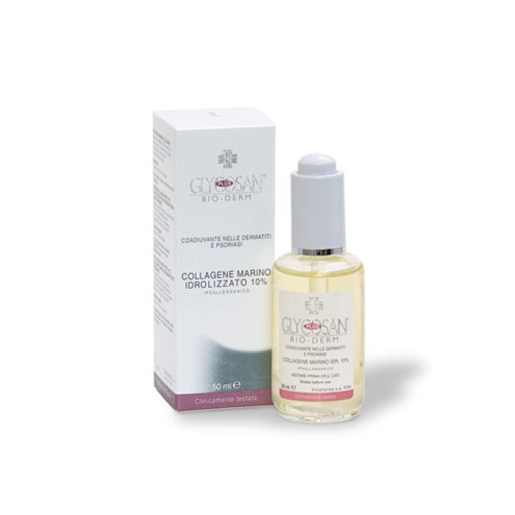 Glycosan Plus Bio-Derm Huile Collagène 10% Emolliente Hydratante Apaisante 50 ml