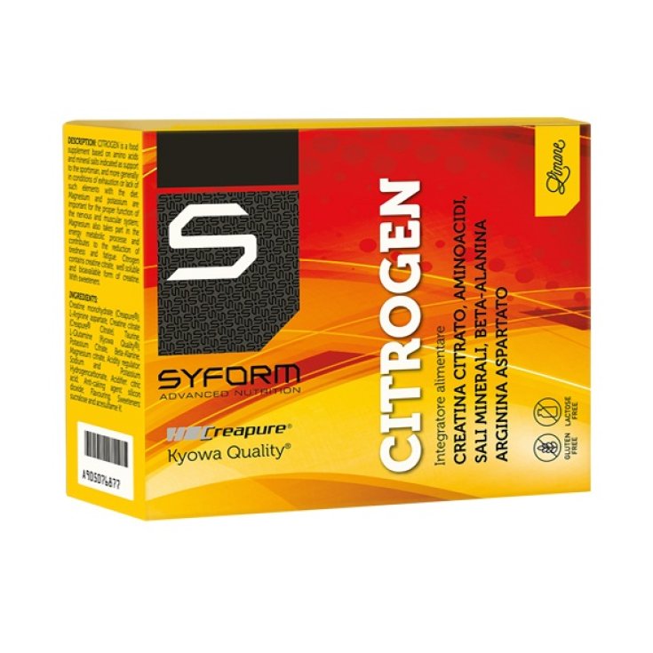 Syform Citrogen Complément Alimentaire Goût Citron 20 Sachets