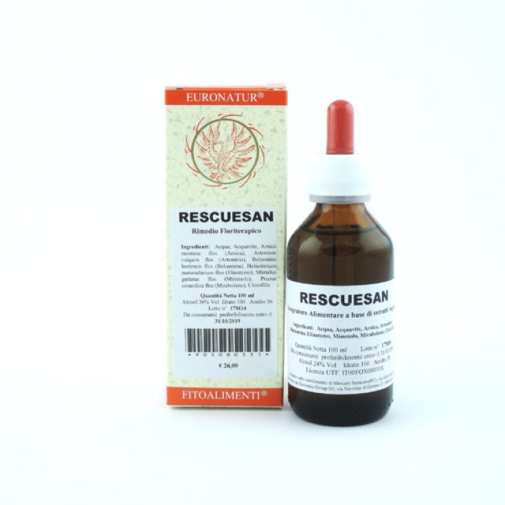 Euronatur Groupe Rescuesan Produit Homéopathique 100ml