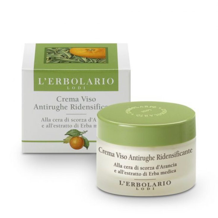 L'Erbolario Crème Visage Anti-Rides Redensifiante À La Cire D'Orange Et Extrait De Luzerne 50 ml