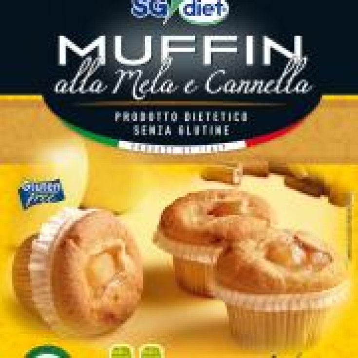 Sg Diet Muffin Pomme Cannelle 180g
