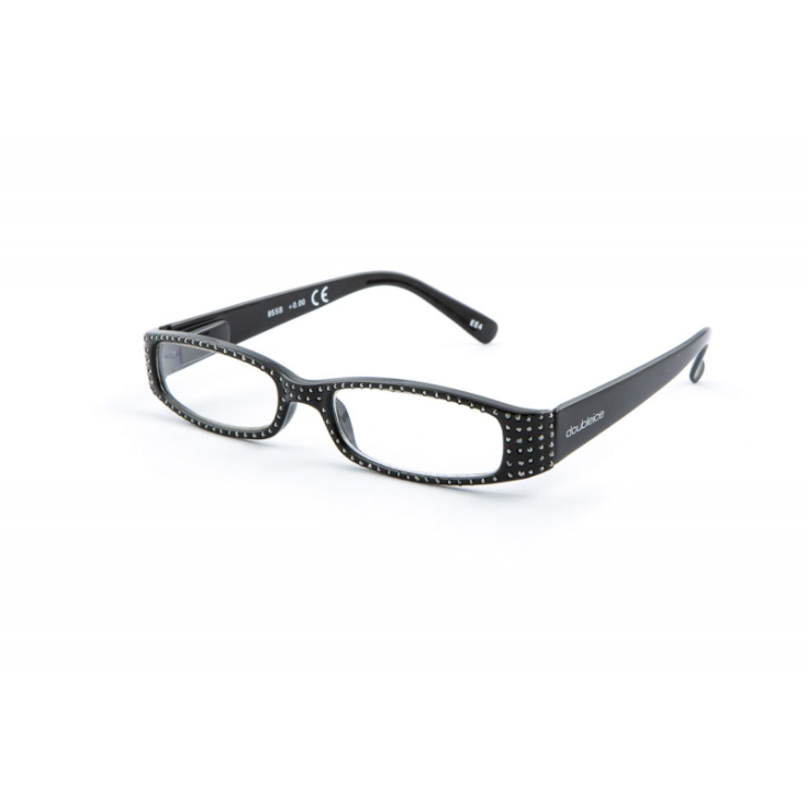 Doubleice Manhattan Lunettes Couleur Noir Dioptrie +2.50