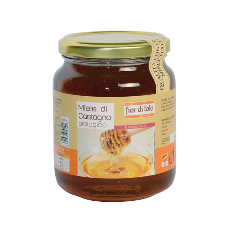 Fior Di Loto Miel de Châtaignier Bio 500g