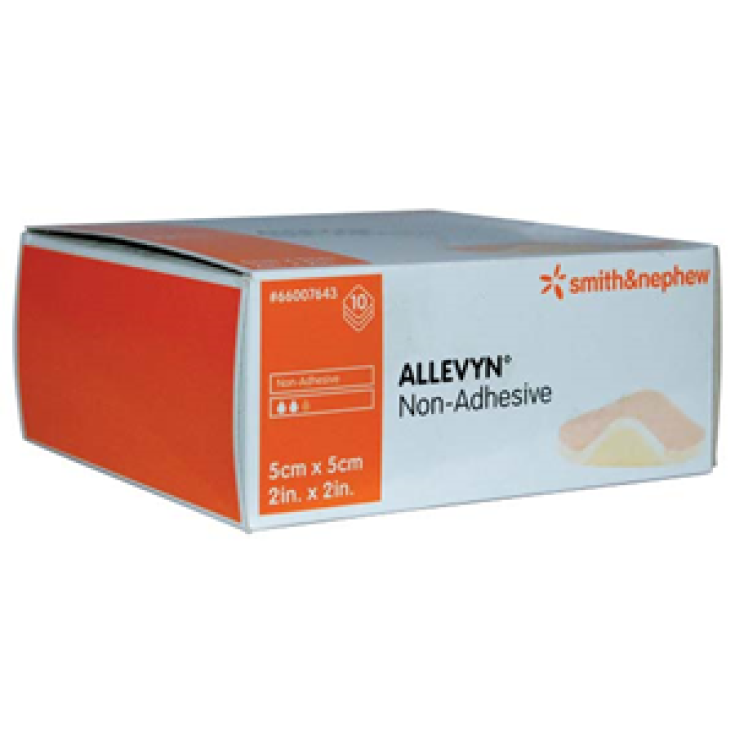 Smith & Nephew Allevyn Pansement Non Adhésif Ag Non Adhésif 5x5cm 10 Pièces