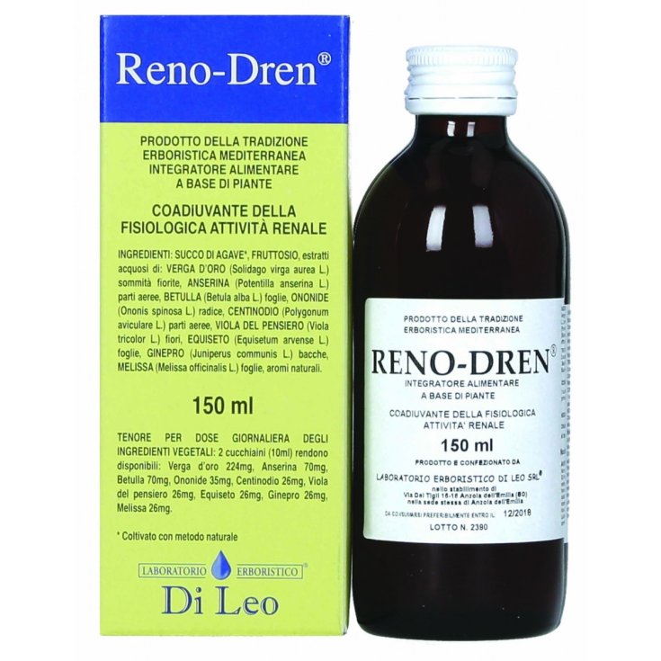 Laboratorio Erboristico Di Leo Reno-Dren® Complément Alimentaire 150ml