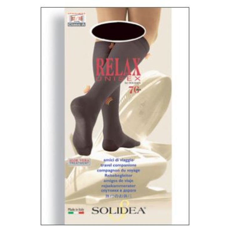 Mi-bas Solidea Relax Unisex 70 Couleur Ecru Taille 1