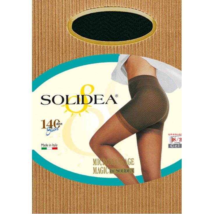 Solidea Magic 140 Collant Anticellulite Couleur Camel Taille 3