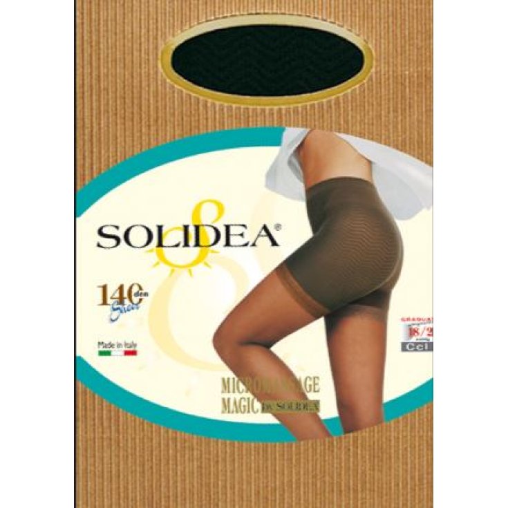 Solidea Magic 140 Collant Anticellulite Couleur Camel Taille 4