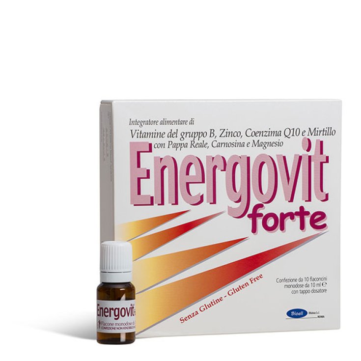 Bioell Energovit Forte Complément Alimentaire 10 Ampoules